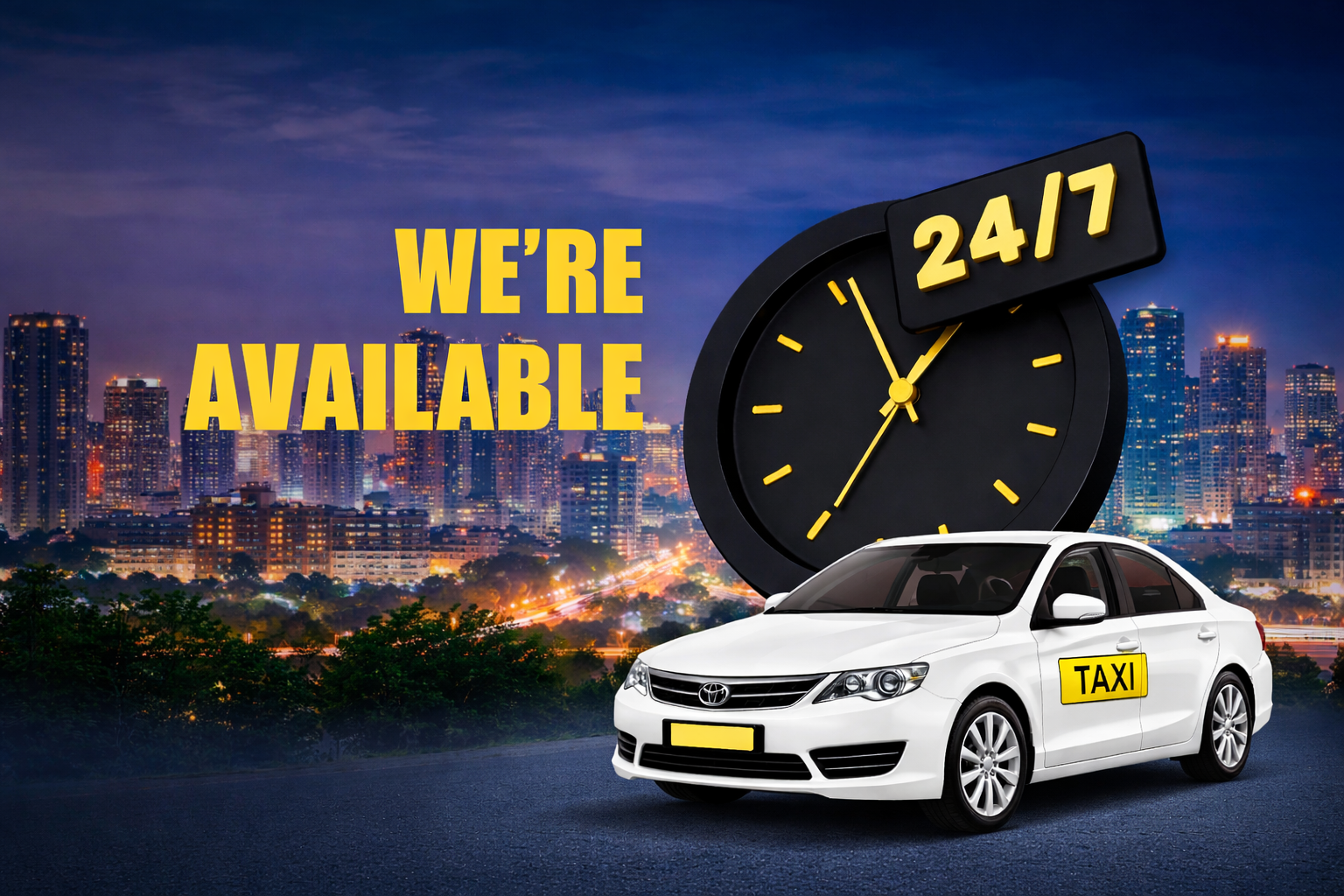 24x7 Taxi Service